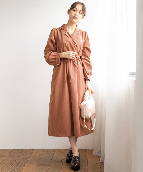 Heather ヘザー の ジュエリーボタンワンピース シャツワンピース Wear