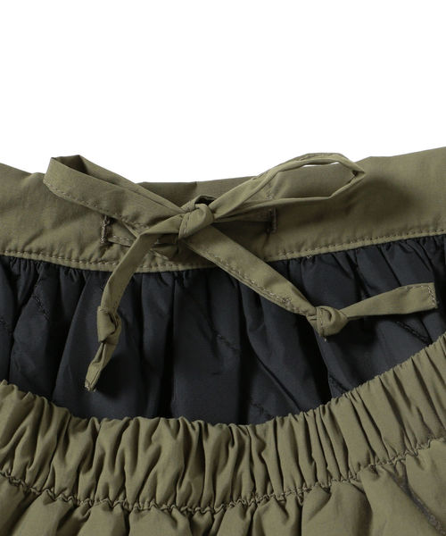 SHIPS Days(シップスデイズ)の「THOUSAND MILE:リバーシブルスカート(スカート・レディース・ブラック/オリーブ・ONE SIZE)」の19枚目の写真