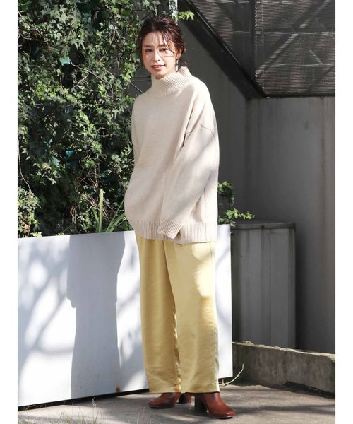 Ungrid（アングリッド）の「サテンタックパンツ（その他パンツ・レディース・ベージュ/カーキ/イエロー・FREE）」の19枚目の写真