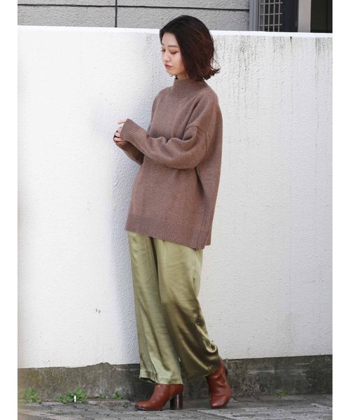 Ungrid（アングリッド）の「サテンタックパンツ（その他パンツ・レディース・ベージュ/カーキ/イエロー・FREE）」の15枚目の写真