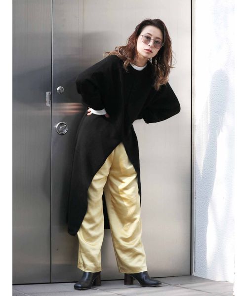 Ungrid（アングリッド）の「サテンタックパンツ（その他パンツ・レディース・ベージュ/カーキ/イエロー・FREE）」の18枚目の写真