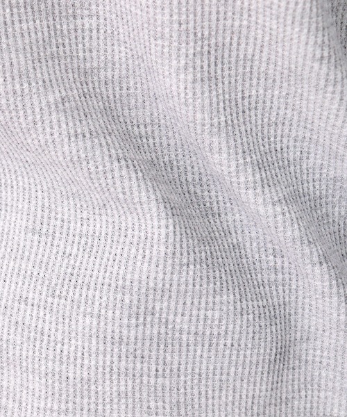 Healthknit（ヘルスニット）の「【 Healthknit / ヘルスニット 】 # ベーシックワッフルヘンリーネック長袖Tシャツ 601L SIP（Tシャツ/カットソー・メンズ・レッド系その他/ブラック/オフホワイト/ヘザーグレー/ブラック系その他/ブルー系その他/オートミール/グレー系その他/ネイビー/ブルー/グリーン・LARGE/X-LARGE/MEDIUM）」の20枚目の写真