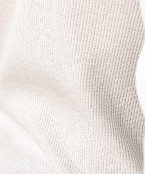 Healthknit（ヘルスニット）の「【 Healthknit / ヘルスニット 】 # ベーシックワッフルヘンリーネック長袖Tシャツ 601L SIP（Tシャツ/カットソー・メンズ・レッド系その他/ブラック/オフホワイト/ヘザーグレー/ブラック系その他/ブルー系その他/オートミール/グレー系その他/ネイビー/ブルー/グリーン・LARGE/X-LARGE/MEDIUM）」の15枚目の写真