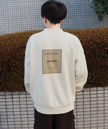 バックプリントスウェット