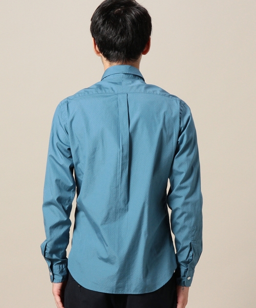 BEAUTY&YOUTH UNITED ARROWS(ビューティーアンドユースユナイテッドアローズ)の「BY ピン/ドット レギュラーカラー シャツ ◆(シャツ/ブラウス・メンズ・ネイビー/ホワイト/コバルトブルー・LARGE/MEDIUM/SMALL/X-LARGE/X-SMALL)」の6枚目の写真