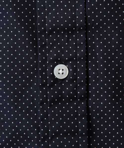 BEAUTY&YOUTH UNITED ARROWS(ビューティーアンドユースユナイテッドアローズ)の「BY ピン/ドット レギュラーカラー シャツ ◆(シャツ/ブラウス・メンズ・ネイビー/ホワイト/コバルトブルー・LARGE/MEDIUM/SMALL/X-LARGE/X-SMALL)」の9枚目の写真