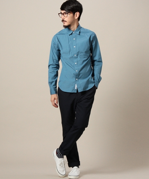 BEAUTY&YOUTH UNITED ARROWS(ビューティーアンドユースユナイテッドアローズ)の「BY ピン/ドット レギュラーカラー シャツ ◆(シャツ/ブラウス・メンズ・ネイビー/ホワイト/コバルトブルー・LARGE/MEDIUM/SMALL/X-LARGE/X-SMALL)」の10枚目の写真