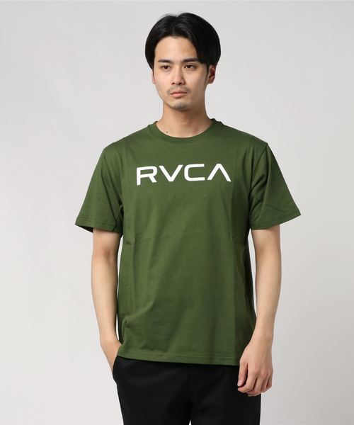 RVCA（ルーカ）の「ルーカ BIG RVCA SS（Tシャツ/カットソー・メンズ・オレンジ/ホワイト/ブラック/カーキ・S/M/L）」の3枚目の写真