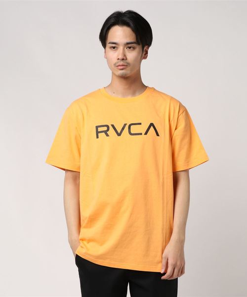 RVCA（ルーカ）の「ルーカ BIG RVCA SS（Tシャツ/カットソー・メンズ・オレンジ/ホワイト/ブラック/カーキ・S/M/L）」の4枚目の写真