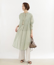 DouDou | シアードレスシャツワンピース(シャツワンピース)