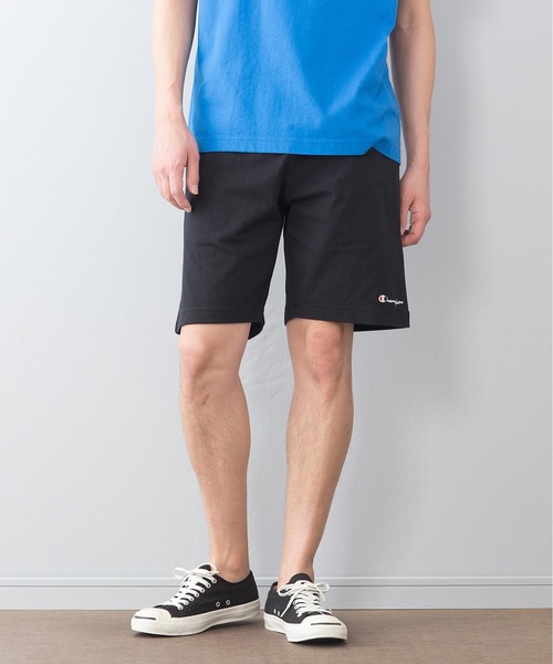 Champion(チャンピオン)の「【CHAMPION/チャンピオン】ルームウェア&ワンマイルコーデベストセラーアイテム 柔らか感触のワンポイントロゴ入りスウェットショーツ C3-P501(スウェットパンツ・メンズ・ホワイト/チャコールグレー/ブラック/ネイビー/グレー/レッド/ピンク/イエロー/ブルー/オリーブ/ブラウン・MEDIUM/LARGE/X-LARGE/SMALL/XX-LARGE)」の18枚目の写真
