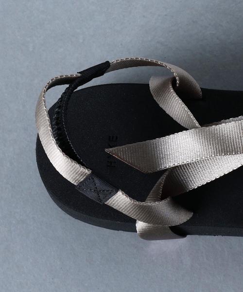 HYKE（ハイク）の「＜HYKE（ハイク）＞ベアフット サンダル ■■■（サンダル・レディース・ブラック/グレー・23cm/25cm/24cm）」の8枚目の写真