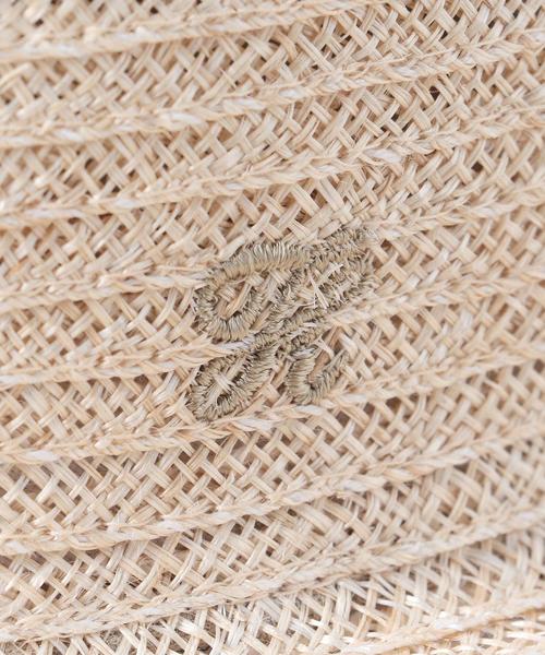 KIJIMA TAKAYUKI（キジマ　タカユキ）の「＜KIJIMA TAKAYUKI（キジマ タカユキ）＞WIDE BRM ハット▲（ハット・レディース・ライトグレー/ブラック/ベージュ・2）」の11枚目の写真