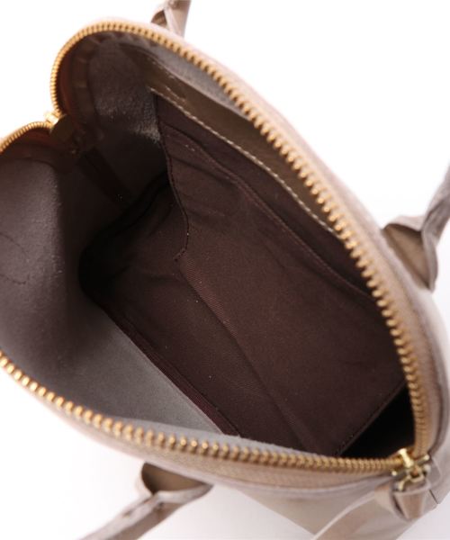 PUAL CE CIN（ピュアルセシン）の「ＢＯＳＴＯＮ　Ｓ（ボストンバッグ・レディース・ブラック/グレイッシュベージュ・FREE）」の9枚目の写真