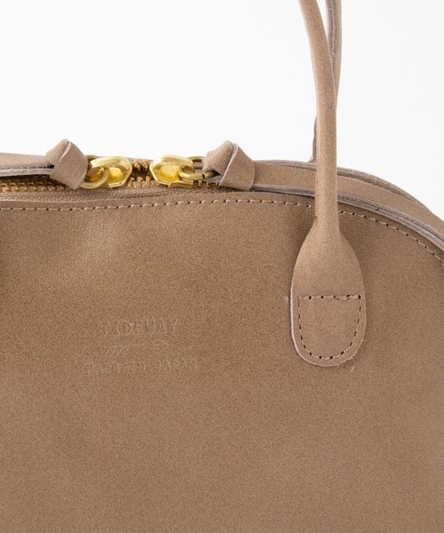 PUAL CE CIN（ピュアルセシン）の「ＢＯＳＴＯＮ　Ｓ（ボストンバッグ・レディース・ブラック/グレイッシュベージュ・FREE）」の3枚目の写真