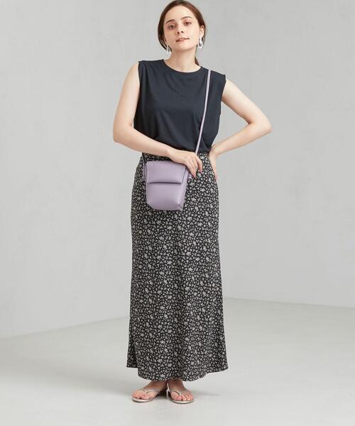 green label relaxing（グリーンレーベルリラクシング）の「[吸水速乾/エアラブルシック] CFC ノースリーブ プルオーバー カットソー（タンクトップ・レディース・オフホワイト/イエロー/オリーブ/ブラック/ライトブルー・FREE）」の20枚目の写真