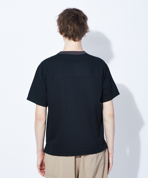 ABAHOUSE（アバハウス）の「リンクスジャージTシャツ（Tシャツ/カットソー・メンズ・ホワイト/キャメル/グリーン・44/48/46）」の16枚目の写真