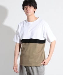 LAKOLE | 3段切替Tシャツ / LAKOLE(Tシャツ/カットソー)