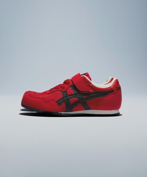 Onitsuka Tiger（オニツカタイガー）の「SERRANO KIDS / セラーノ キッズ（スニーカー・キッズ・ネイビー/ホワイト×ブルー/ピンク/レッド/クリーム/ピンク系その他/オレンジ系/パープル系その他/グリーン系その他/レッド系・18.5/17/19.5/22/20/17.5/21）」の9枚目の写真