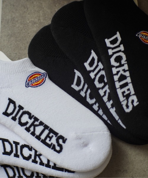 Dickies(ディッキーズ)の「【 Dickies / ディッキーズ 】 スニーカー 3P ロゴ刺繍底パイル レディース ソックス(ソックス