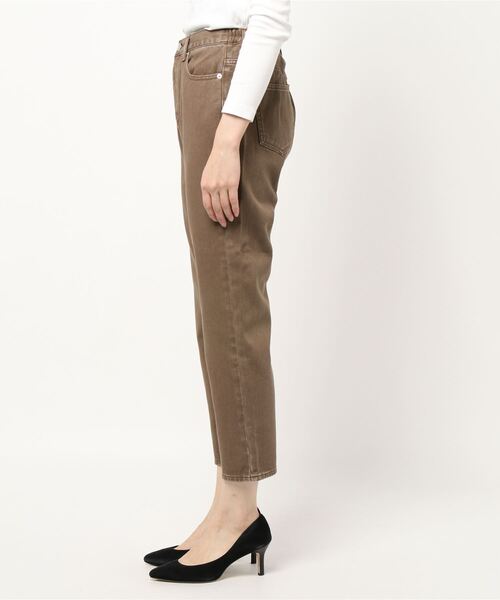 flower（フラワー）の「サニーデイズパンツ 2（デニムパンツ・レディース・ベージュ/ブラウン・FREE）」の4枚目の写真