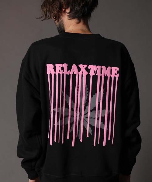 STUD MUFFIN（スタッドマフィン）の「msw843-12ozヘビーウエイト裏毛 3Dワッペン&RELAXフォームPT プルオーバー（スウェット・メンズ・ブラック/杢グレー・2/3/4）」の7枚目の写真