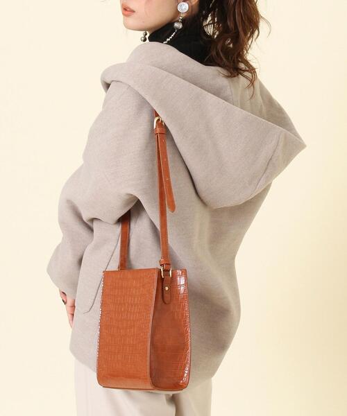 ボリュームフーデットコート ショートコート レディース Women Coen コーエン 公式ファッション通販