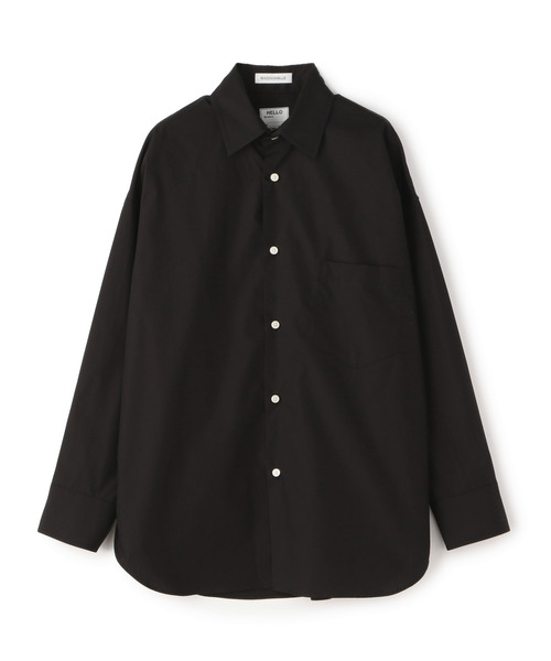 MADISONBLUEオーバーサイズシャツ ブラック　サイズ00 MADISONBLUEオーバーサイズシャツ ブラック サイズ00 MADISONBLUE