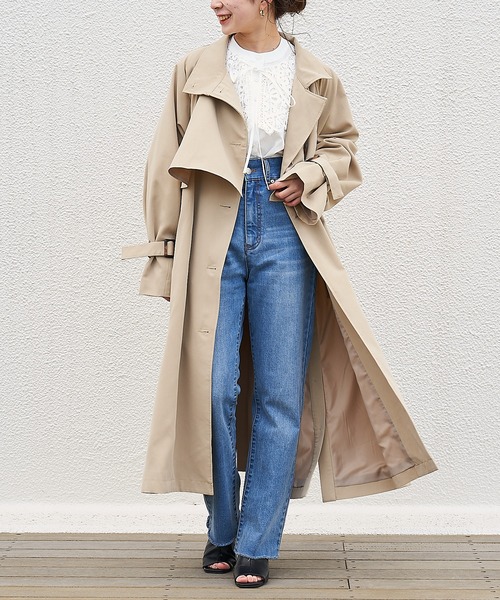 Chico（チコ）の「刺繍レース付け襟2wayスタンドブラウス（シャツ/ブラウス・レディース・ホワイト/ブラック/ライトベージュ・FREE）」の15枚目の写真