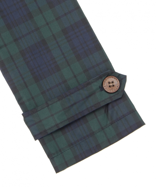 green label relaxing（グリーンレーベルリラクシング）の「[WEB限定]GC ブラックウォッチレインコート（レインコート/ポンチョ・レディース・ダークグリーン・フリー）」の16枚目の写真