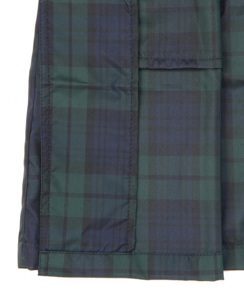 green label relaxing（グリーンレーベルリラクシング）の「[WEB限定]GC ブラックウォッチレインコート（レインコート/ポンチョ・レディース・ダークグリーン・フリー）」の7枚目の写真