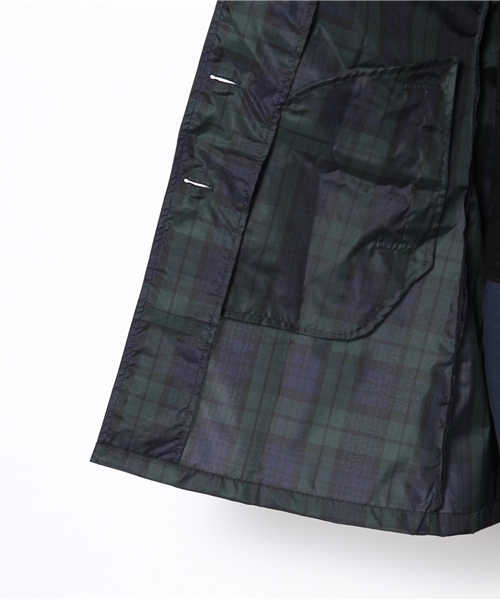 green label relaxing（グリーンレーベルリラクシング）の「[WEB限定]GC ブラックウォッチレインコート（レインコート/ポンチョ・レディース・ダークグリーン・フリー）」の10枚目の写真