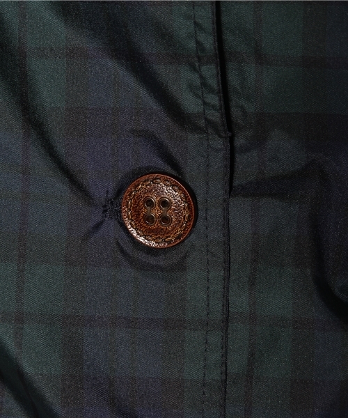 green label relaxing（グリーンレーベルリラクシング）の「[WEB限定]GC ブラックウォッチレインコート（レインコート/ポンチョ・レディース・ダークグリーン・フリー）」の11枚目の写真