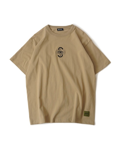 Subciety（サブサエティ）の「PROVIDENCE TEE（Tシャツ/カットソー・メンズ・ホワイト/ブラック/ホワイト系その他/ブラック×ゴールド/ホワイト×パープル/ホワイト系その他2/ホワイト×グリーン/ホワイト×ゴールド/グレー×ホワイト/サンドベージュ/レッド・SMALL/MEDIUM/LARGE/X-LARGE/XX-LARGE）」の21枚目の写真