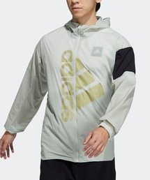 adidas メッシュジャケット アイボリー adidas（アディダス）の「バッジ オブ スポーツ メッシュジャケット