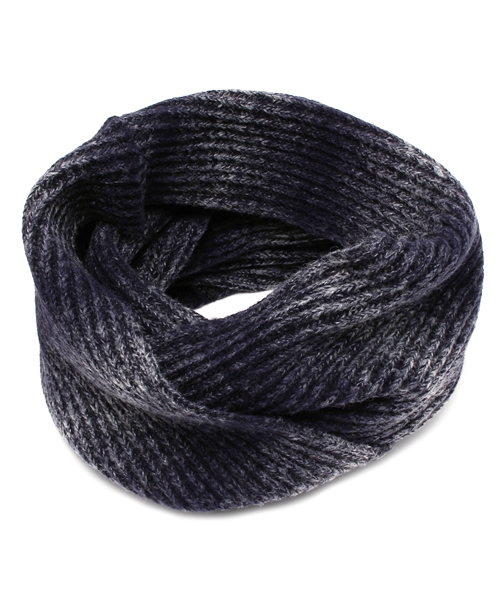 MEN'S BIGI（メンズビギ）の「スヌード（ストール/ショール・メンズ・ブラック/ネイビー/ボルドー・FREE）」の2枚目の写真