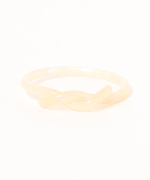 Ein（アイン）の「【Ein】クリアツイストバングル（バングル/リストバンド・レディース・ホワイト/ベージュ/パープル/ブラウン/グレー/オレンジ/ブルー/グリーン/その他/クリア/アイボリー/オレンジ系その他/ライトピンク・FREE）」の9枚目の写真