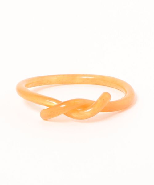 Ein（アイン）の「【Ein】クリアツイストバングル（バングル/リストバンド・レディース・ホワイト/ベージュ/パープル/ブラウン/グレー/オレンジ/ブルー/グリーン/その他/クリア/アイボリー/オレンジ系その他/ライトピンク・FREE）」の10枚目の写真