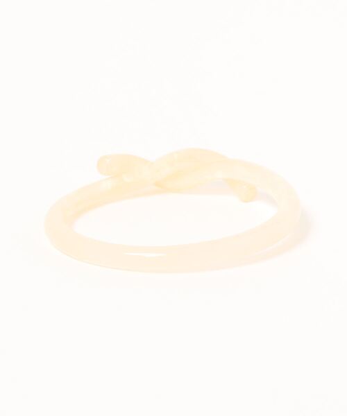 Ein（アイン）の「【Ein】クリアツイストバングル（バングル/リストバンド・レディース・ホワイト/ベージュ/パープル/ブラウン/グレー/オレンジ/ブルー/グリーン/その他/クリア/アイボリー/オレンジ系その他/ライトピンク・FREE）」の14枚目の写真