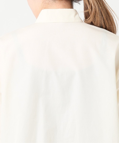 plage(プラージュ)の「half sleeve シャツ◆(シャツ/ブラウス・レディース・ナチュラル/ホワイト/ブルー系その他・FREE)」の22枚目の写真