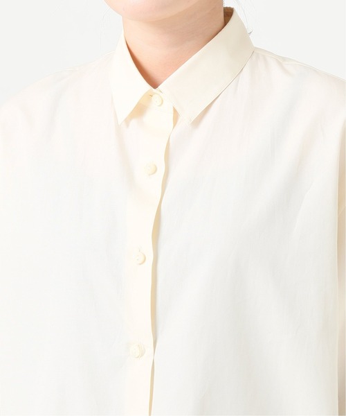 plage(プラージュ)の「half sleeve シャツ◆(シャツ/ブラウス・レディース・ナチュラル/ホワイト/ブルー系その他・FREE)」の20枚目の写真