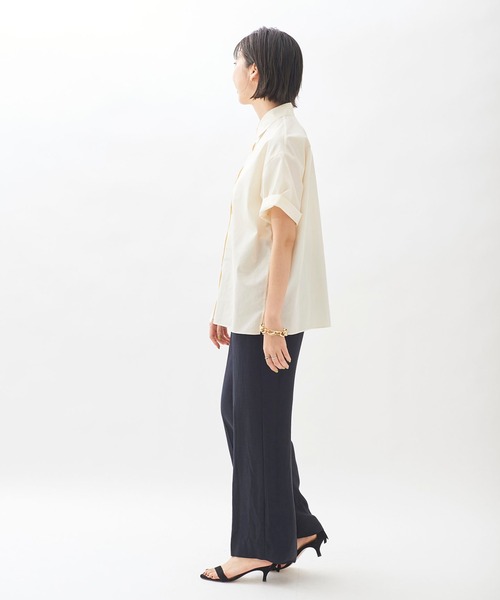 plage（プラージュ）の「half sleeve シャツ◇（シャツ/ブラウス