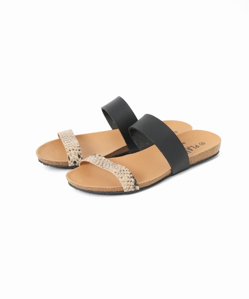 PLAKTON（プラクトン）の「【PLAKTON/プラクトン】 2ストサンダル◆（サンダル・レディース・ブラック/シルバー/ベージュ・38/36/37）」の10枚目の写真