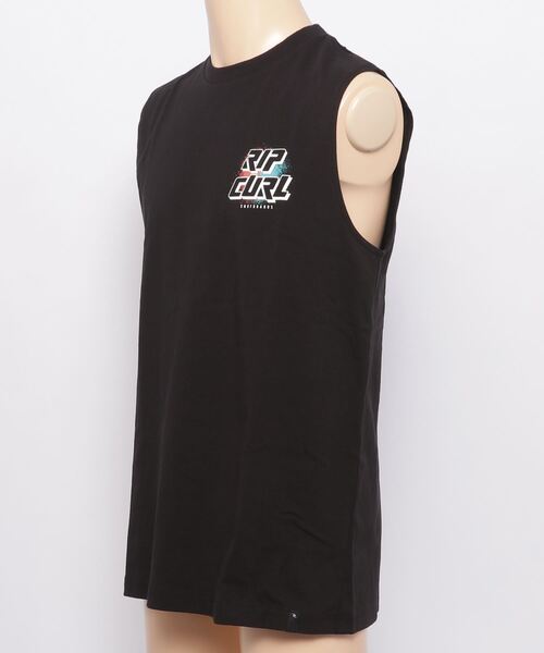 rip curl（リップカール）の「【RIP CURL リップカール】バックプリントタンクトップ / ユニセックス（タンクトップ・メンズ・ホワイト/ブラック・MEDIUM/LARGE）」の4枚目の写真