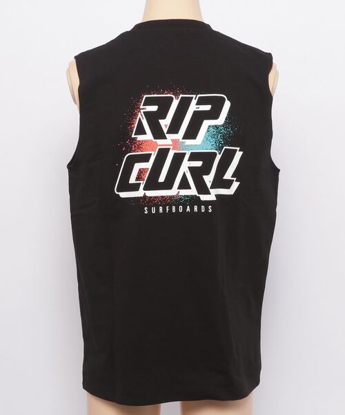 rip curl（リップカール）の「【RIP CURL リップカール】バックプリントタンクトップ / ユニセックス（タンクトップ・メンズ・ホワイト/ブラック・MEDIUM/LARGE）」の3枚目の写真