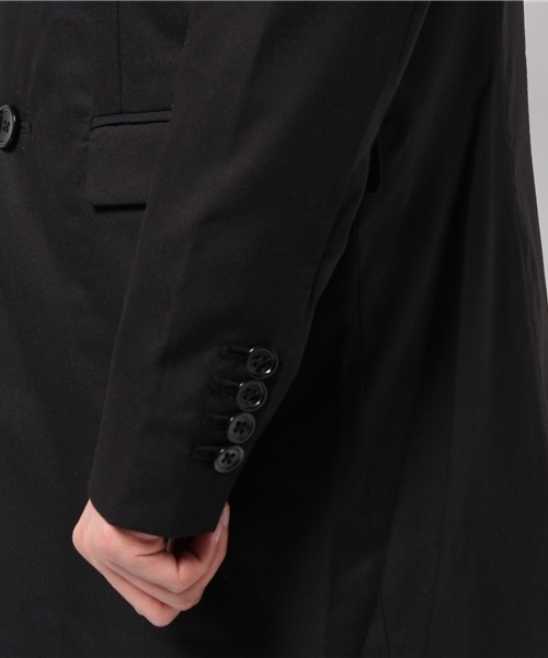 WEGO（ウィゴー）の「WEGO/ノッチドチェスターコート（チェスターコート・メンズ・ブラック/ネイビー/ブルー系その他・LARGE/MEDIUM）」の7枚目の写真