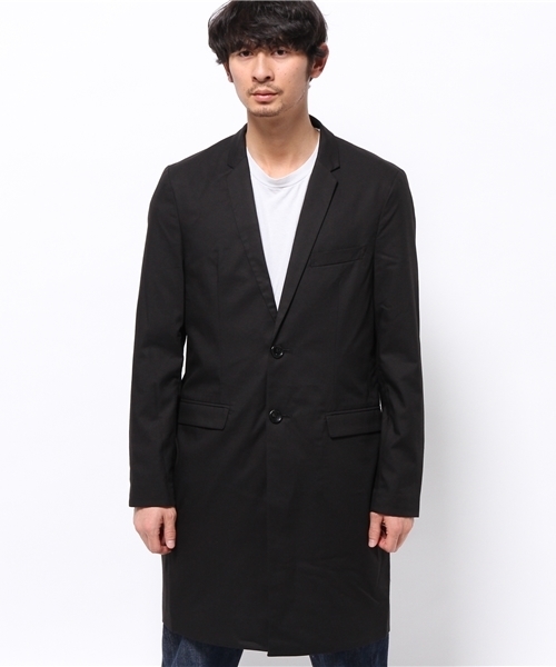 WEGO（ウィゴー）の「WEGO/ノッチドチェスターコート（チェスターコート・メンズ・ブラック/ネイビー/ブルー系その他・LARGE/MEDIUM）」の17枚目の写真