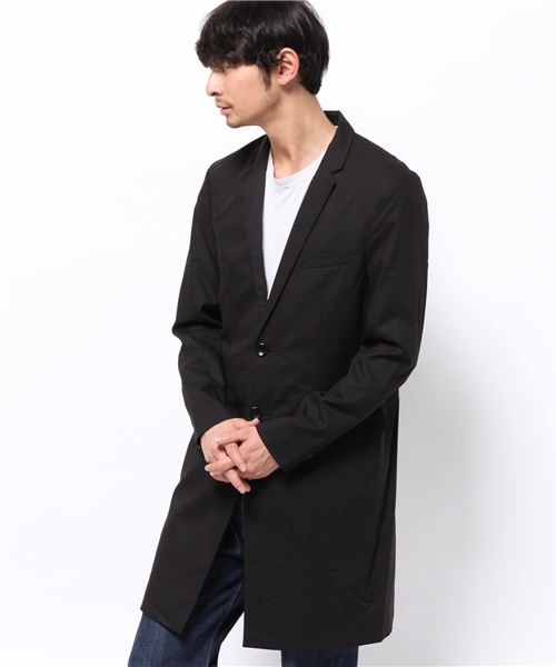 WEGO（ウィゴー）の「WEGO/ノッチドチェスターコート（チェスターコート・メンズ・ブラック/ネイビー/ブルー系その他・LARGE/MEDIUM）」の11枚目の写真