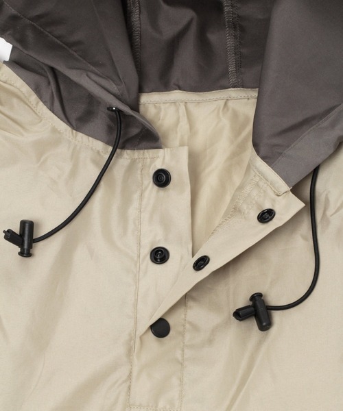BAYFLOW（ベイフロー）の「BFレインポンチョ（レインコート/ポンチョ・レディース・ベージュ/カーキ・0）」の9枚目の写真