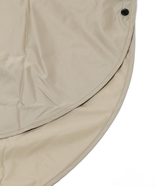 BAYFLOW（ベイフロー）の「BFレインポンチョ（レインコート/ポンチョ・レディース・ベージュ/カーキ・0）」の8枚目の写真